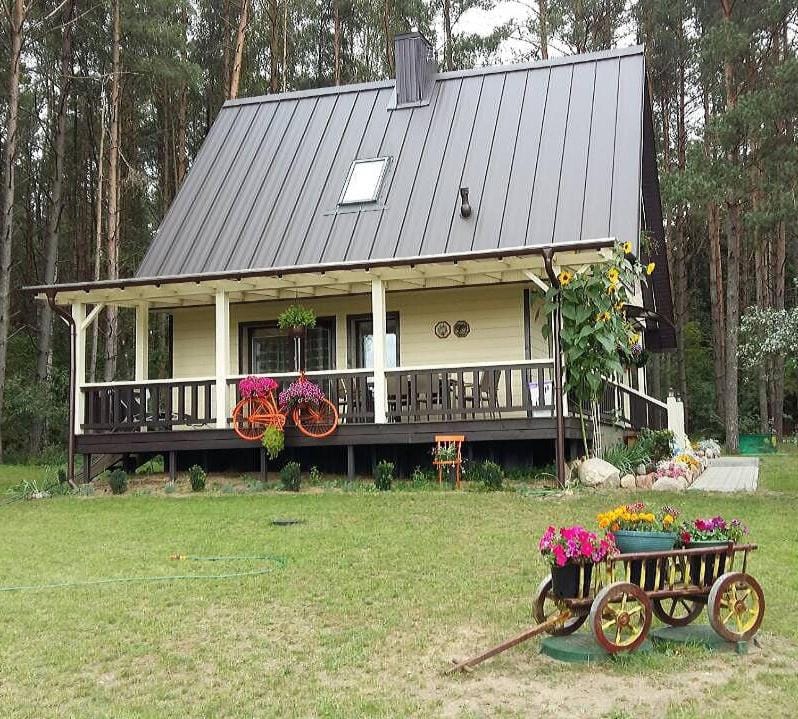 Poilsis gamtoje su visais patogumais House in Lithuania