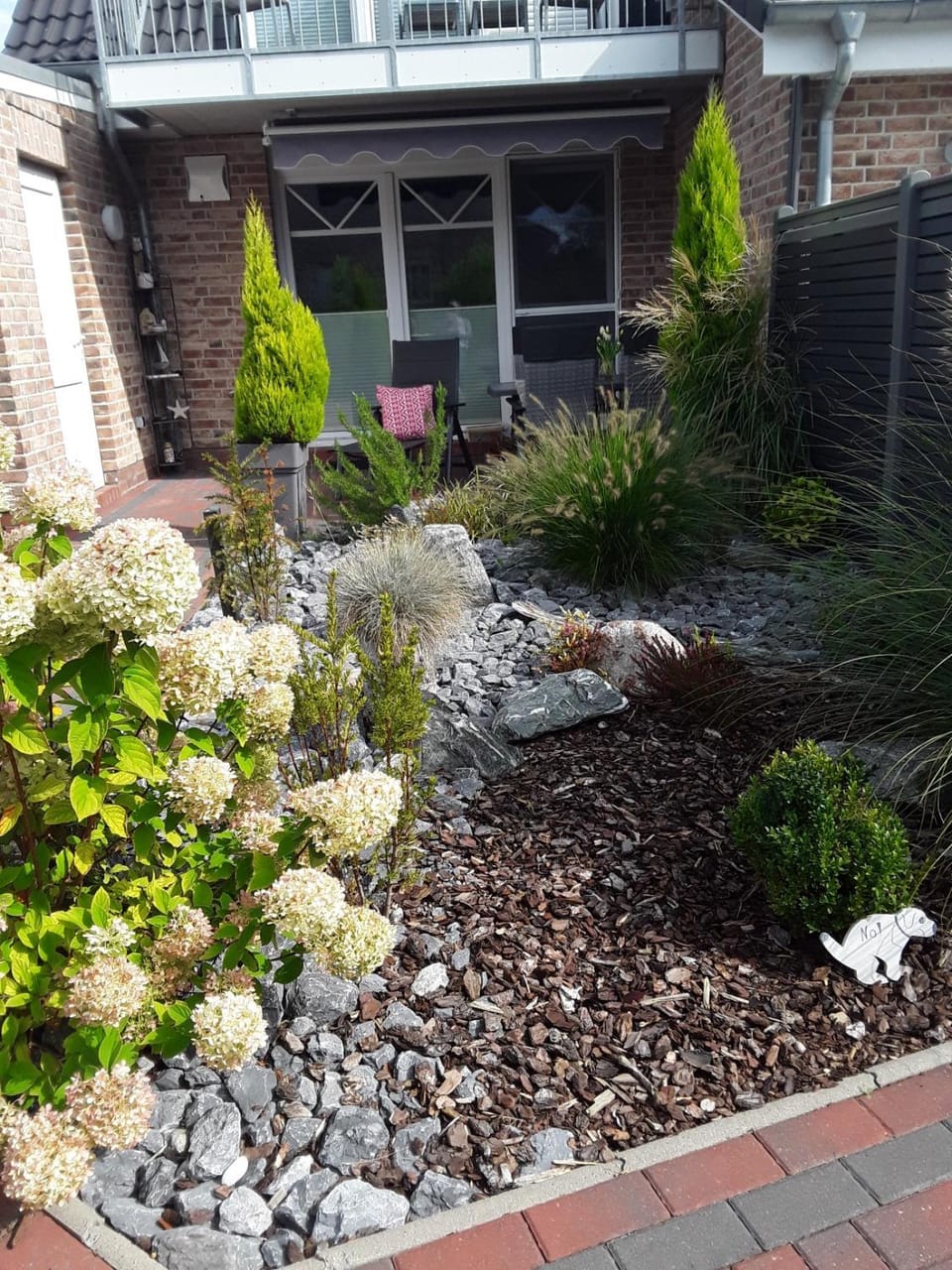 Property building, Garden