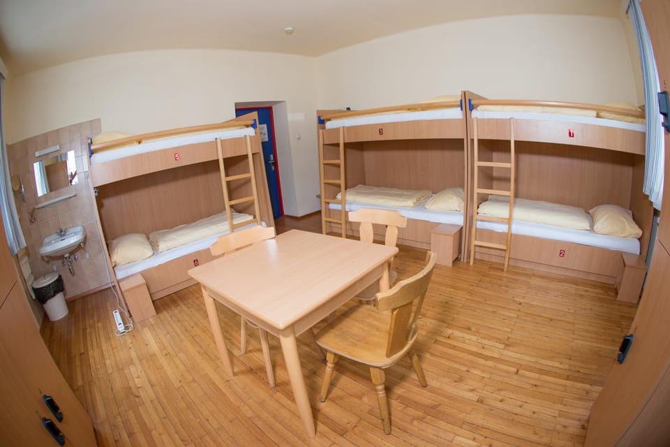 Photo of the whole room, bunk bed