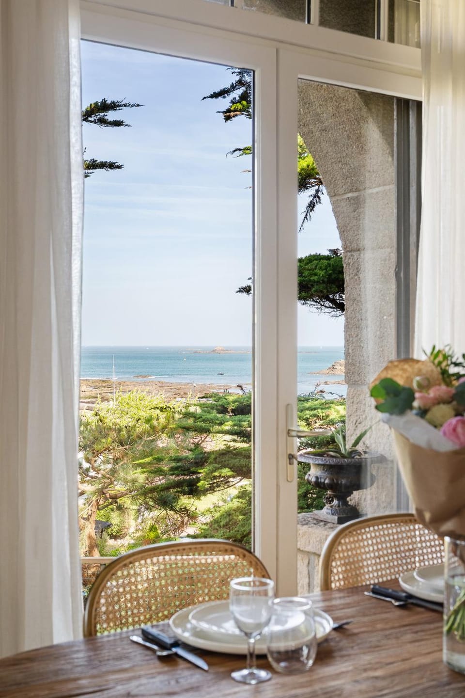 Dining area, Sea view