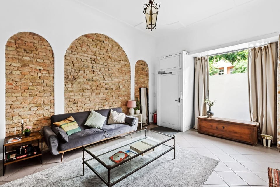 Facade/entrance, Living room, Decorative detail