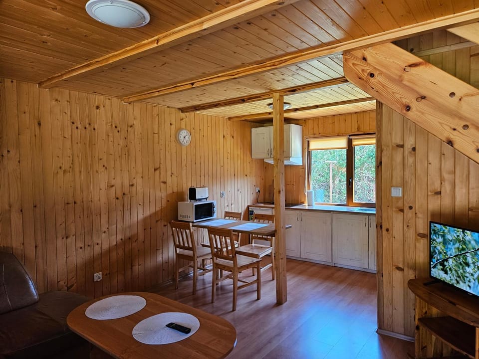 Domki pod gruszą Nature lodge in Pomeranian Voivodeship