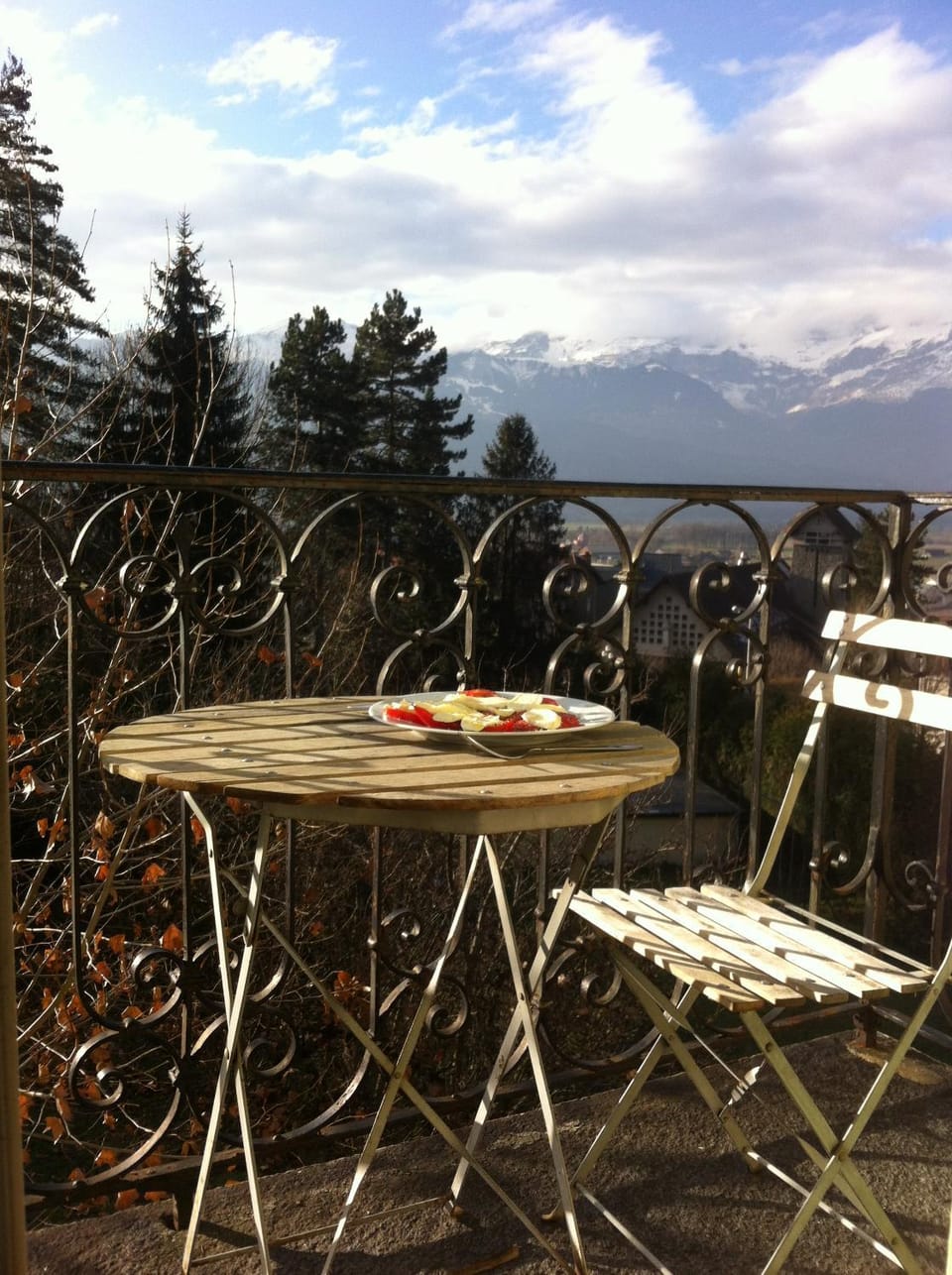 Balcony/Terrace, Mountain view