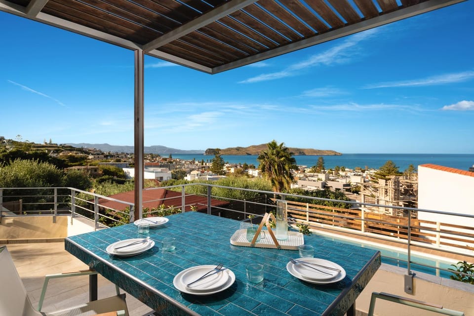 Seaview Garden Villa - Heated Pool & Sauna Villa in Crete