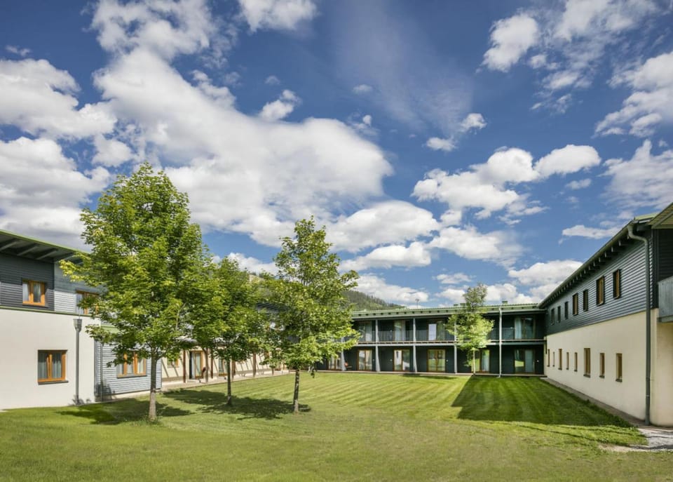Property building, Garden view
