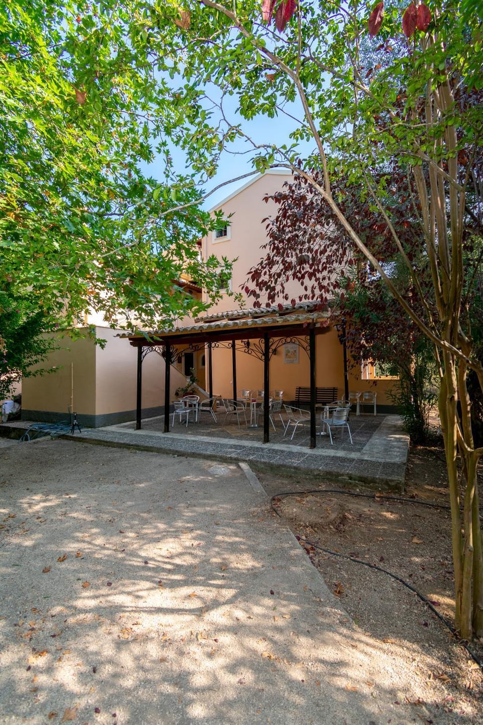 Property building, Patio