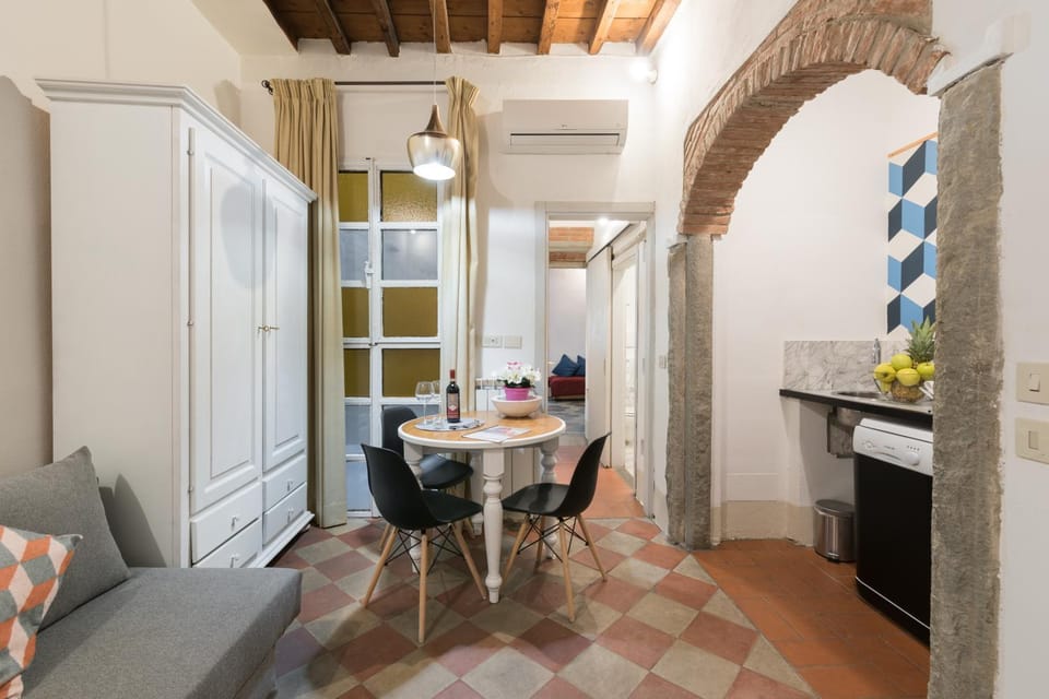 Kitchen or kitchenette, Living room, Seating area, Dining area, wardrobe