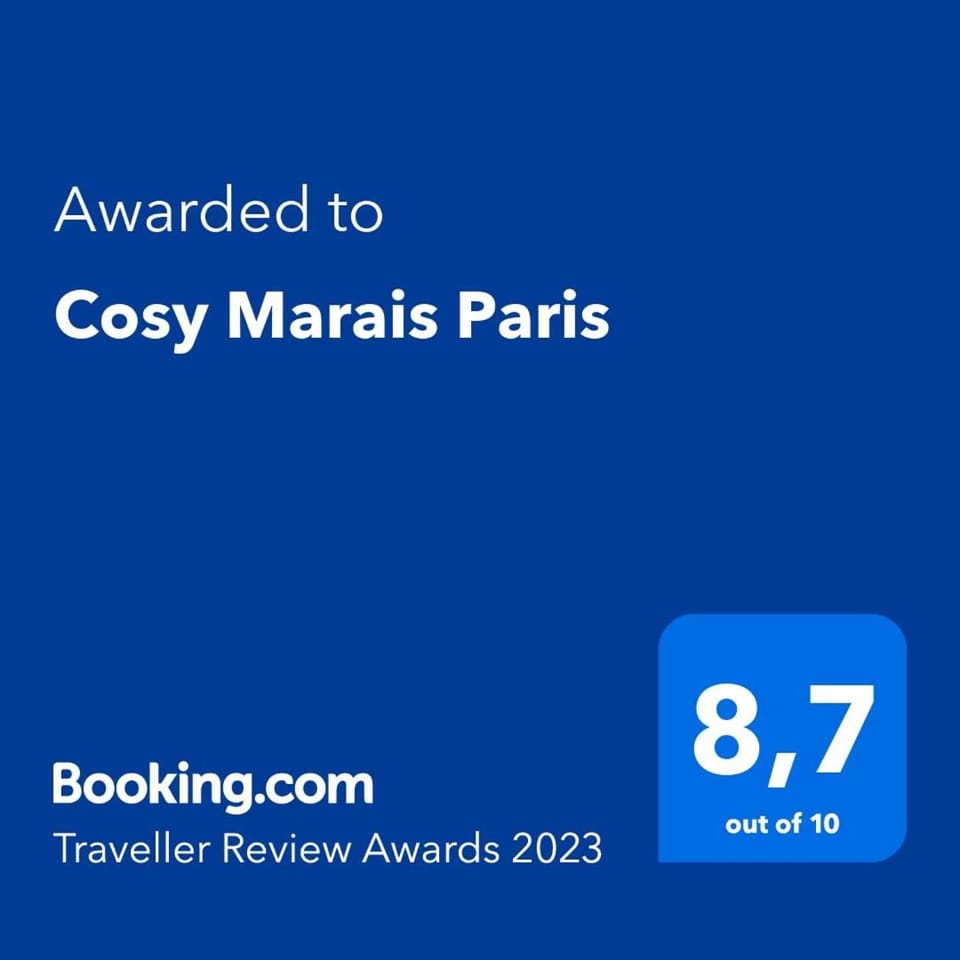 Cosy Marais Paris Apartment in Paris