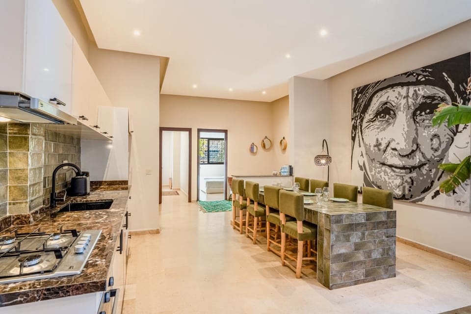 Best Apartement For Group In Gueliz 4 Bedroom Apartment in Marrakesh