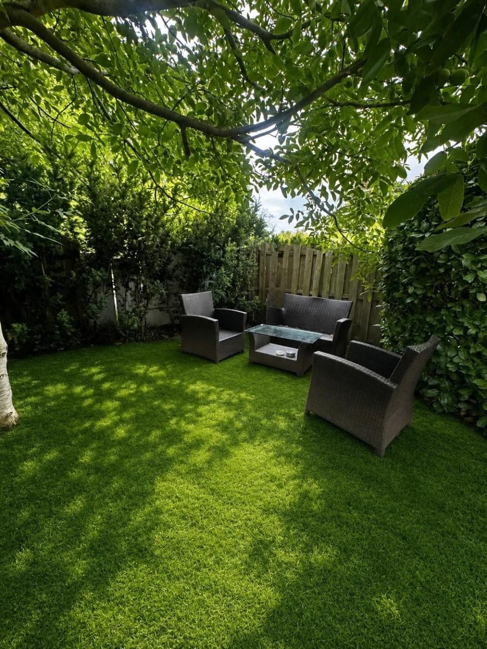 Property building, Garden