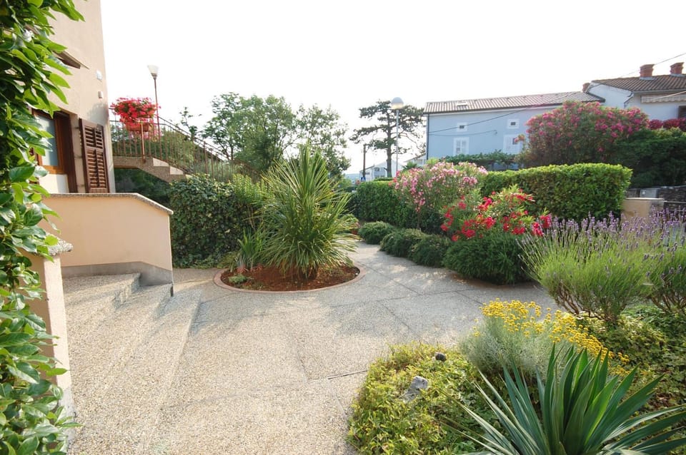 Property building, Garden view