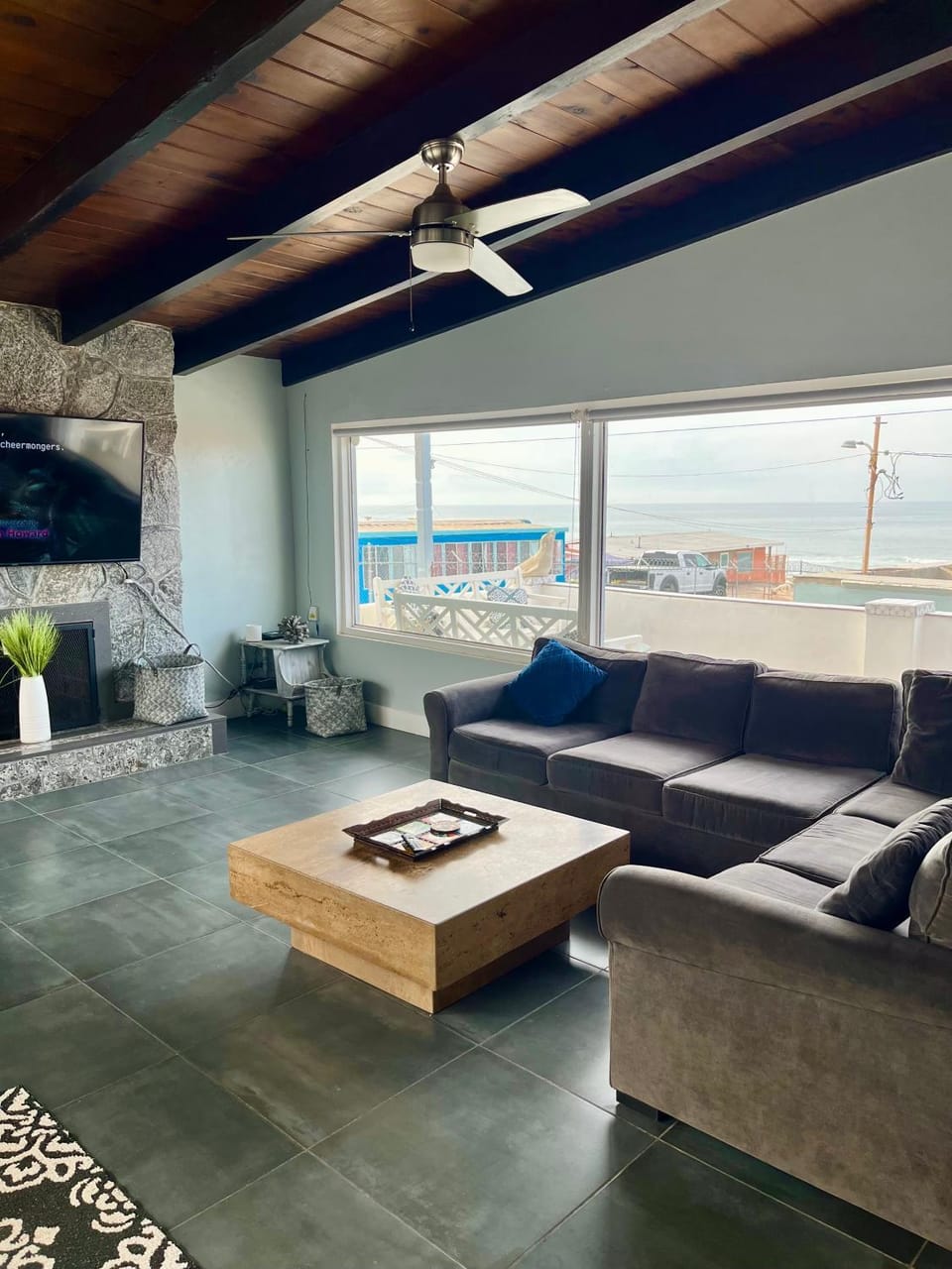Rosarito Beach House-- Spacious, Central, Beach View, & Sleeps 14 House in State of Baja California