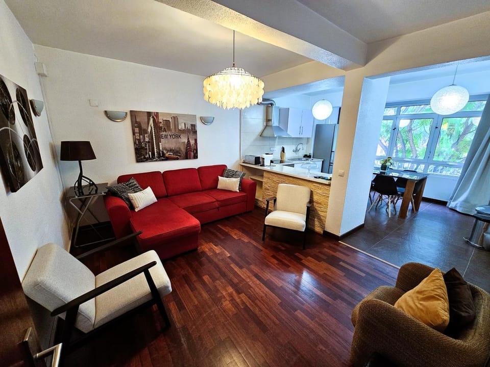 Living room, Dining area, kitchen