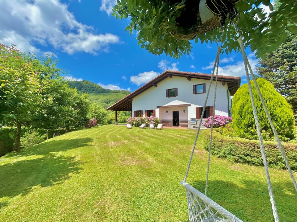 Property building, Garden view