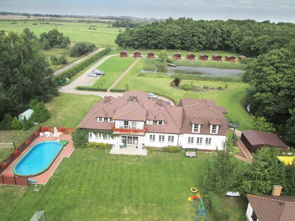 Property building, Bird's eye view, Area and facilities, Swimming pool