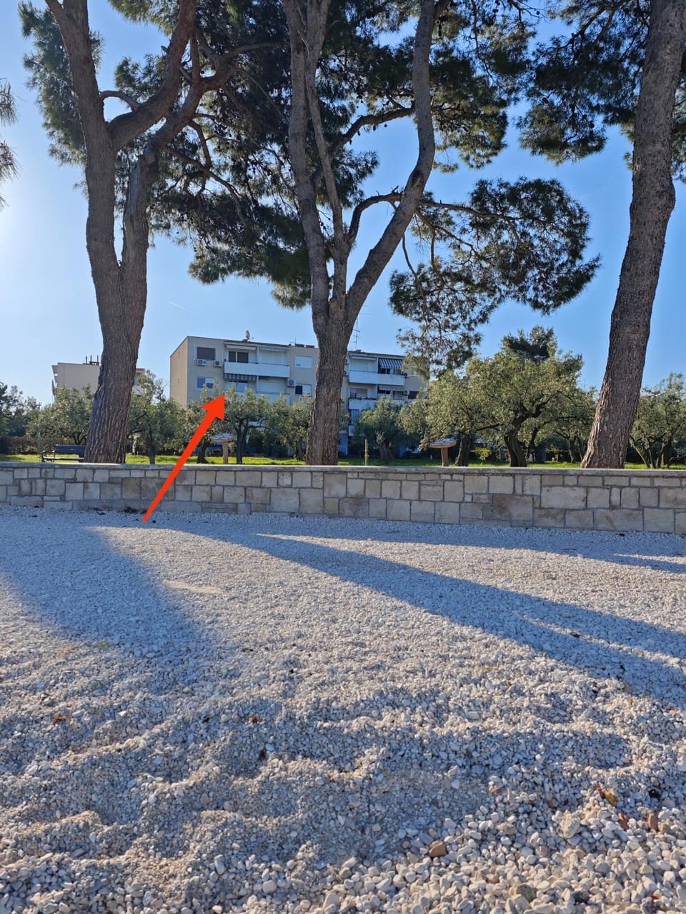 Property building, Beach