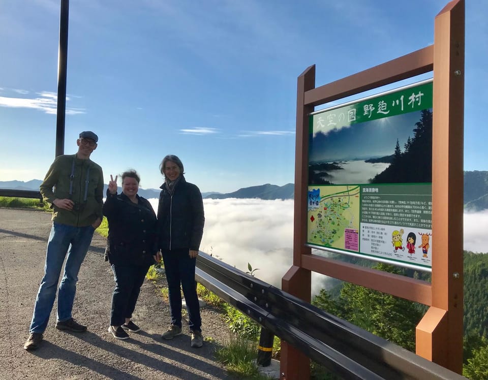 Nearby landmark, People, Natural landscape, Mountain view, Sunrise