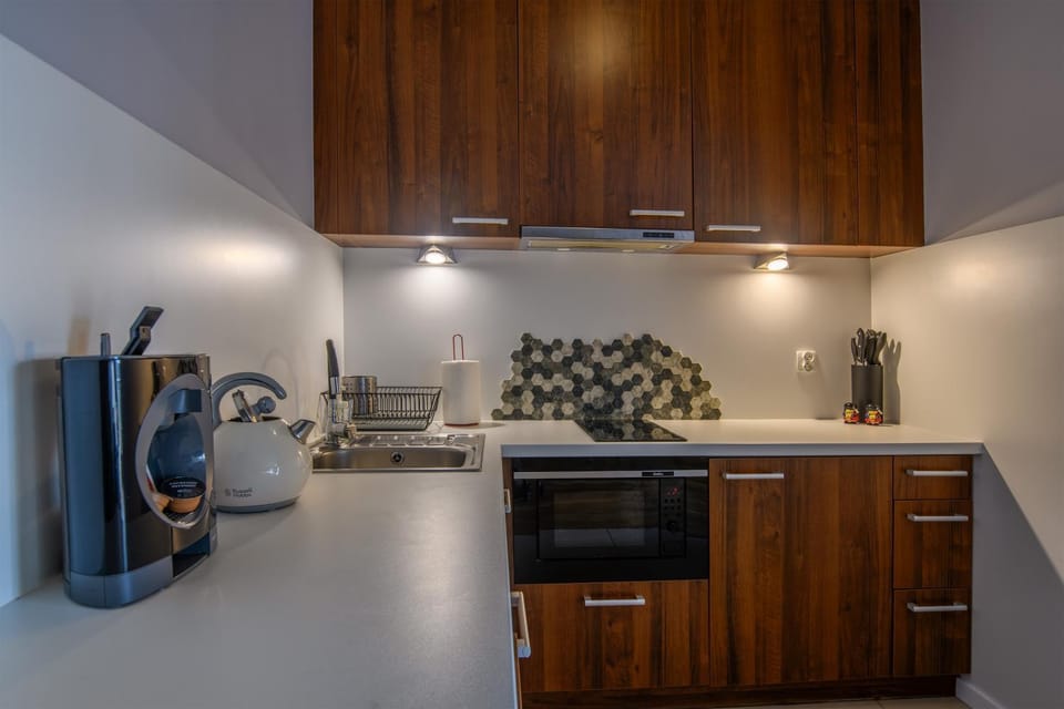 Natural landscape, Kitchen or kitchenette, dishwasher, microwave, minibar, washing machine