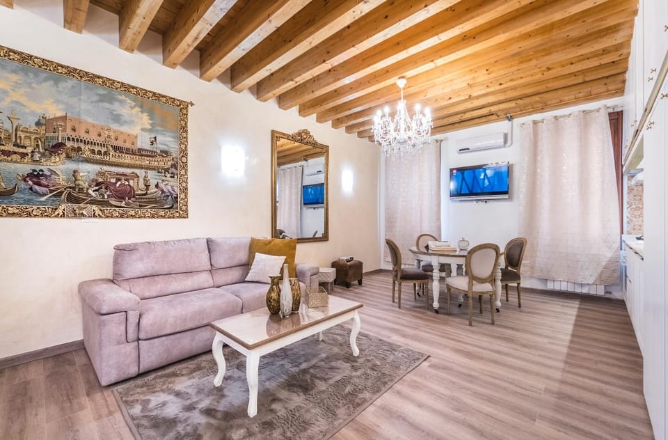 Property building, Living room, Seating area, Dining area