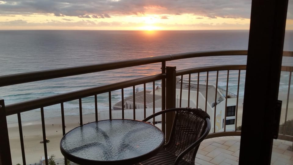 Balcony/Terrace, Beach, Sea view, Sea view, Sunset