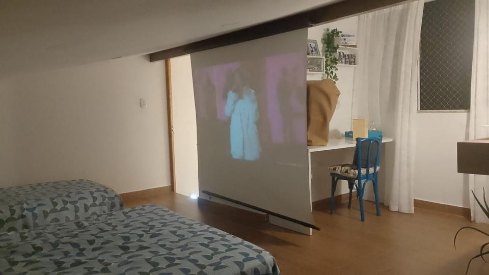 Photo of the whole room, Bedroom, Entertainment