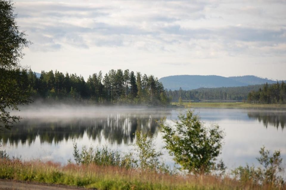 Natural landscape, Lake view