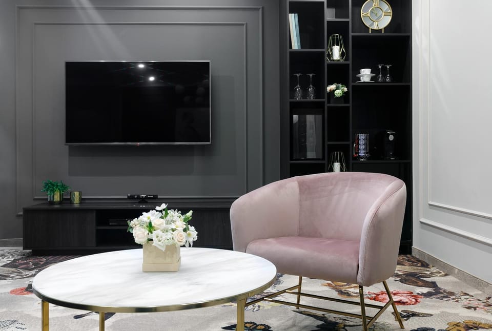 TV and multimedia, Living room, Photo of the whole room, Seating area