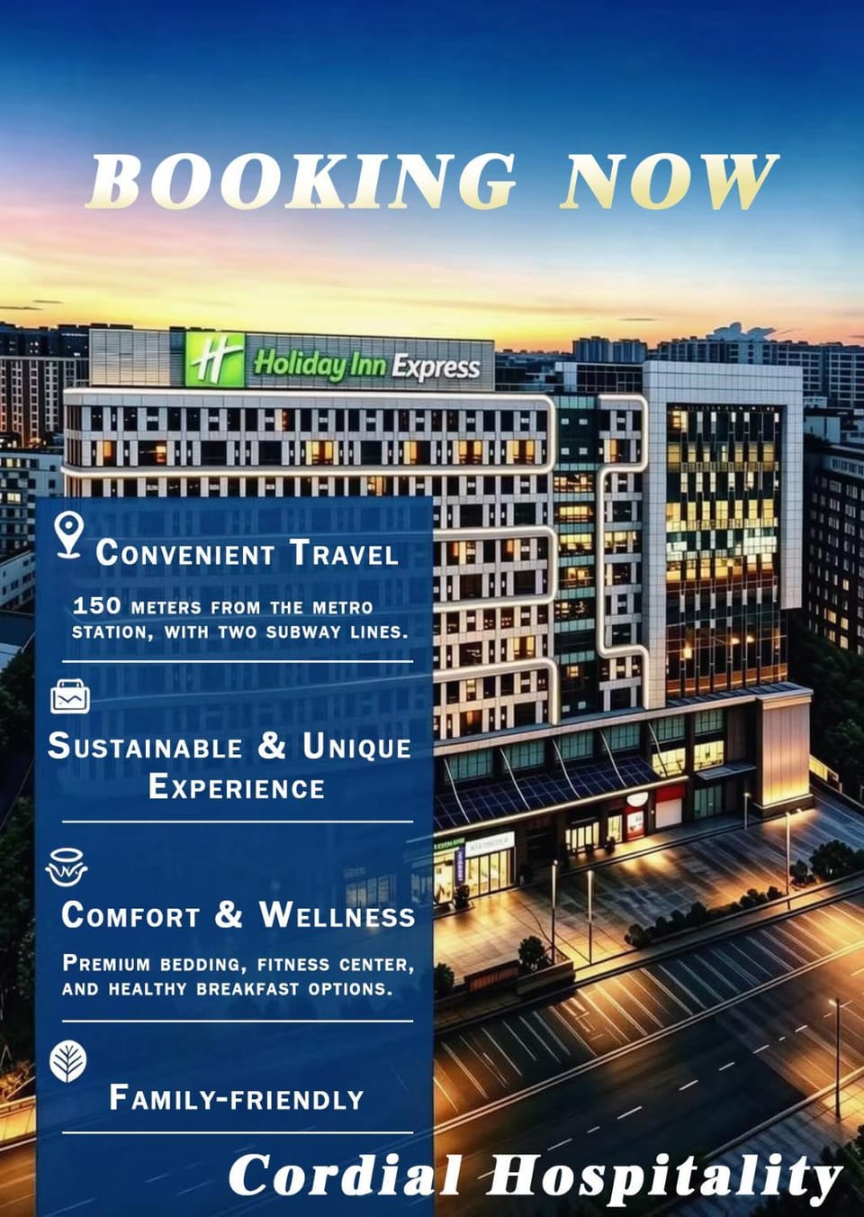Property building, Text overlay