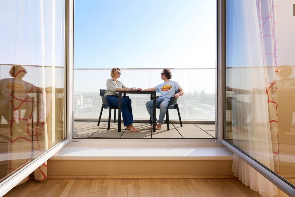 View (from property/room), Balcony/Terrace, Inner courtyard view
