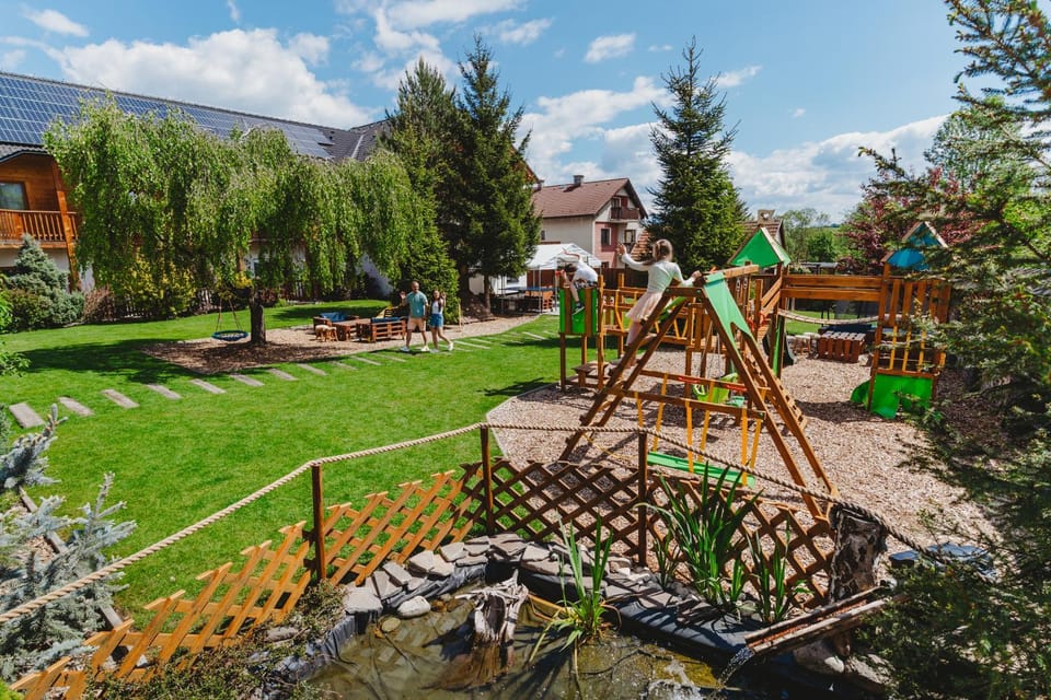 Property building, Children play ground, Garden