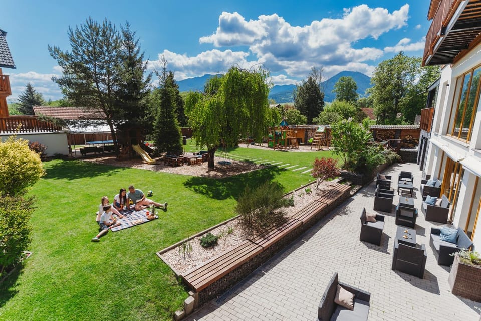 Property building, Children play ground, Garden