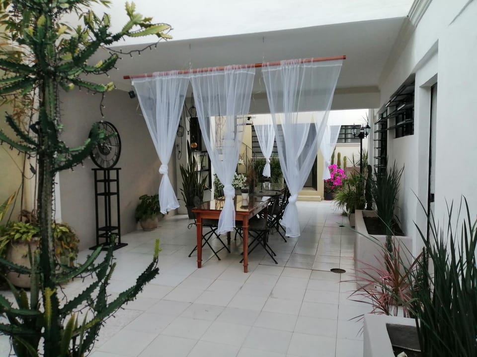 Patio, Seating area, Dining area