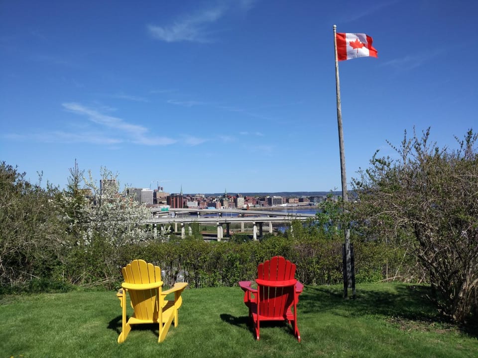 Garden, City view, Sea view