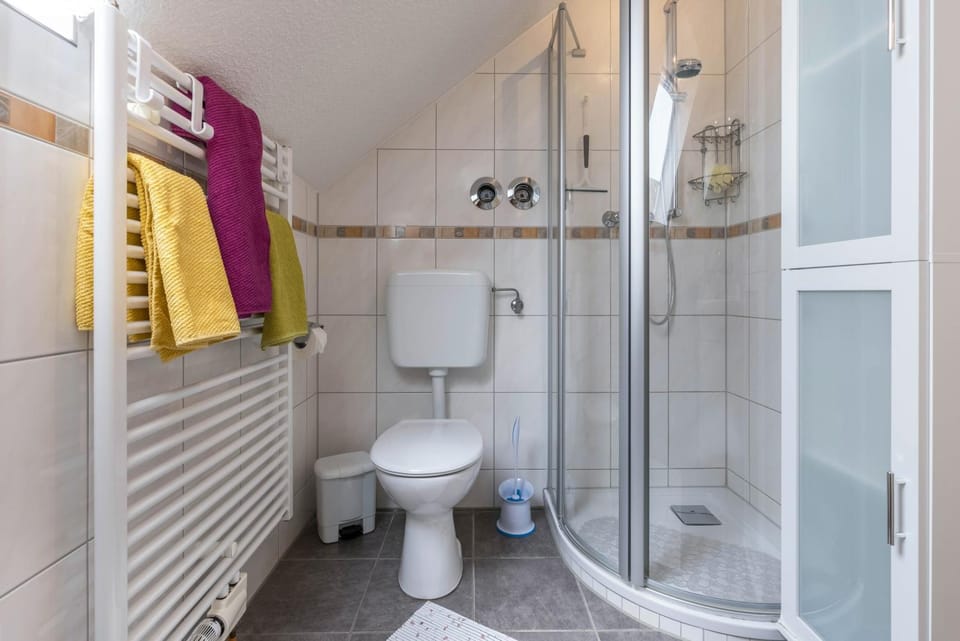 Bathroom, Living room