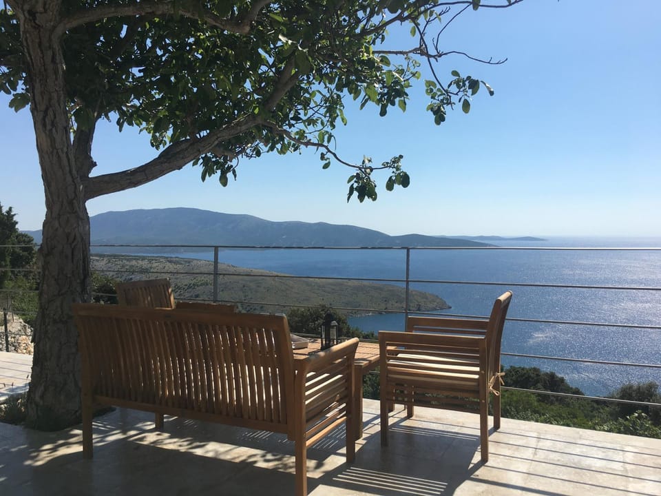 Patio, Balcony/Terrace, Sea view, Sunset