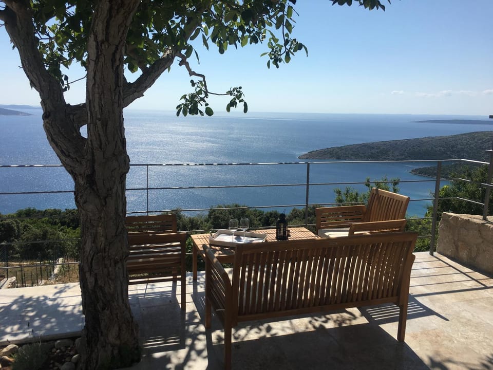 Patio, Balcony/Terrace, Sea view, Sunset