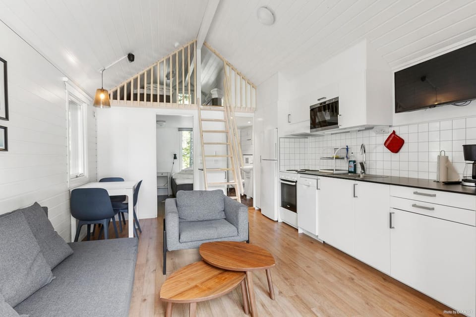Living room, Dining area, kitchen