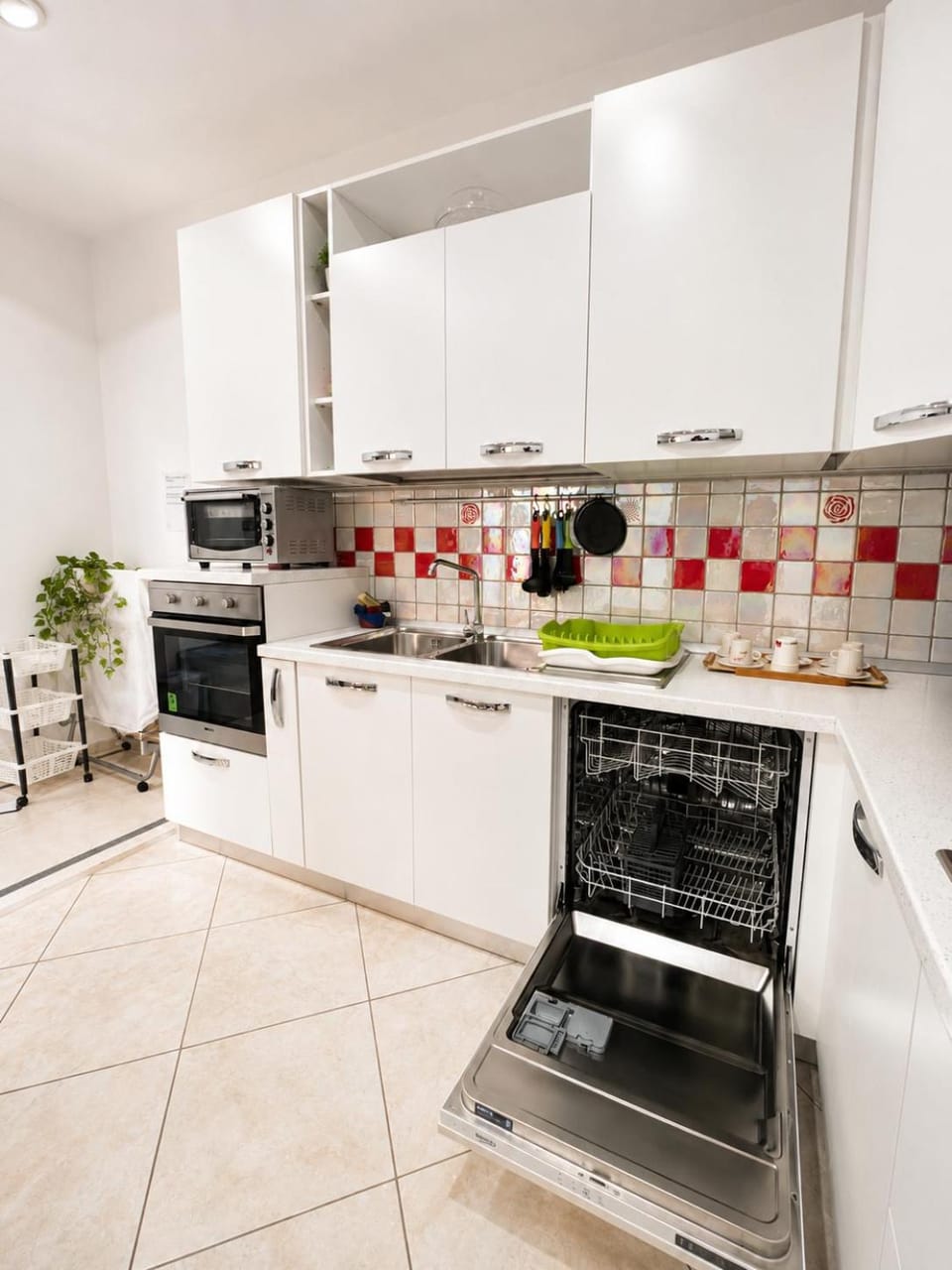 dishwasher, oven, stove