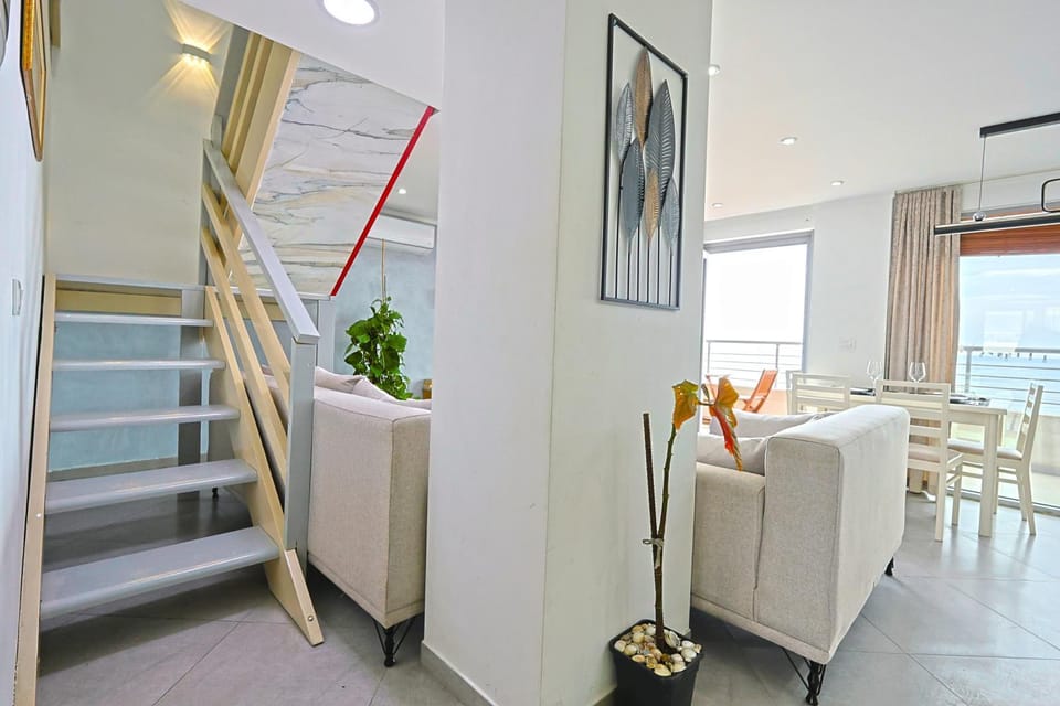 Luxury sea view duplex Apartment in Tirana County, Albania