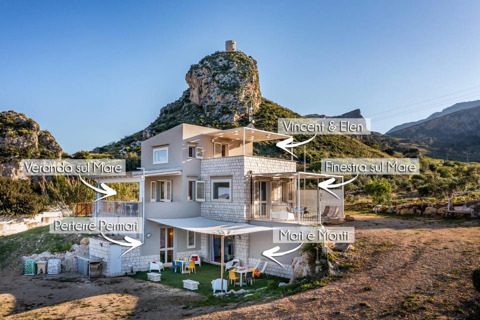Property building, Nearby landmark, Spring, Day, Natural landscape, Landmark view, Mountain view, Swimming pool, Inner courtyard view