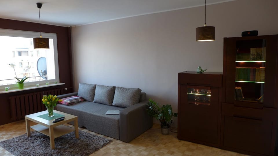 Living room, Seating area, City view