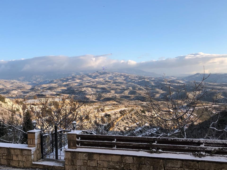 Natural landscape, Winter, Hiking, Mountain view