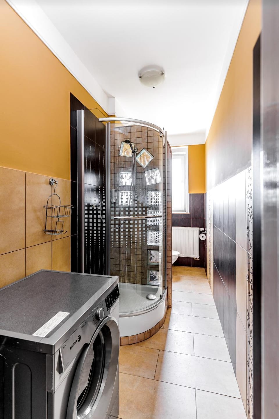 Shower, Bathroom, washing machine