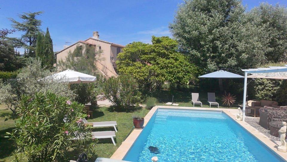 Garden, Garden view, Pool view, Swimming pool, sunbed