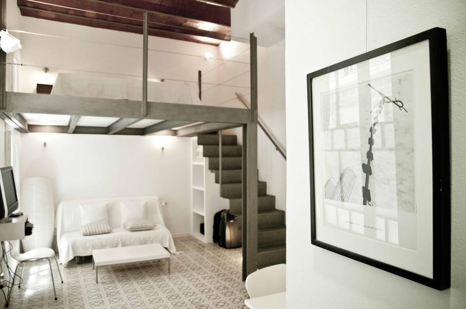Living room, Bedroom