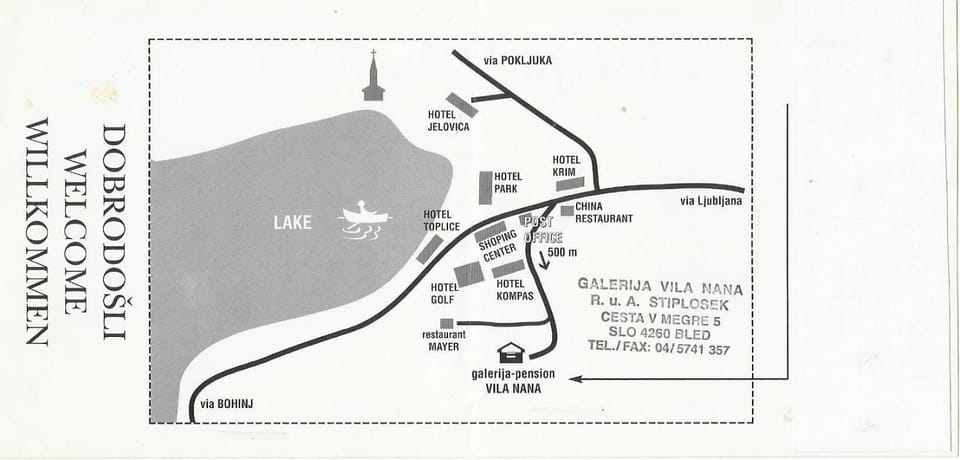 Area and facilities