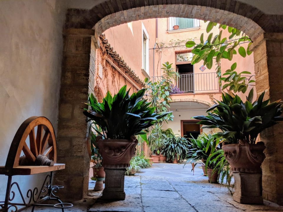Inner courtyard view