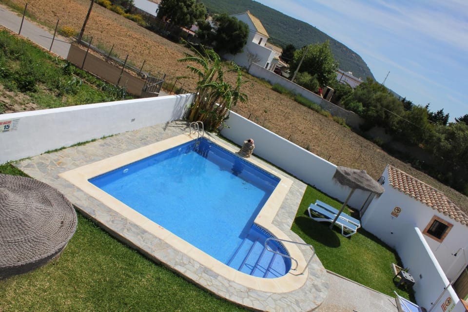 Day, Bird's eye view, Solarium, Decorative detail, Swimming pool