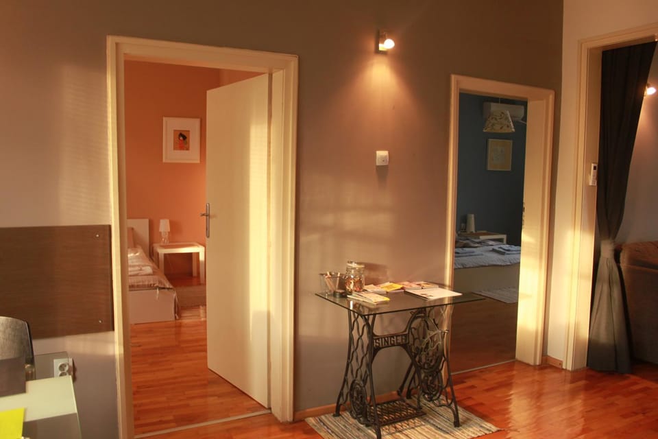 Living room, air conditioner