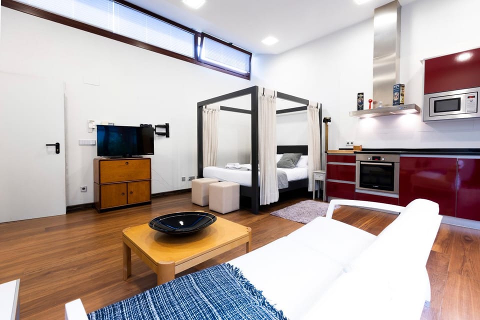 Living room, Bedroom